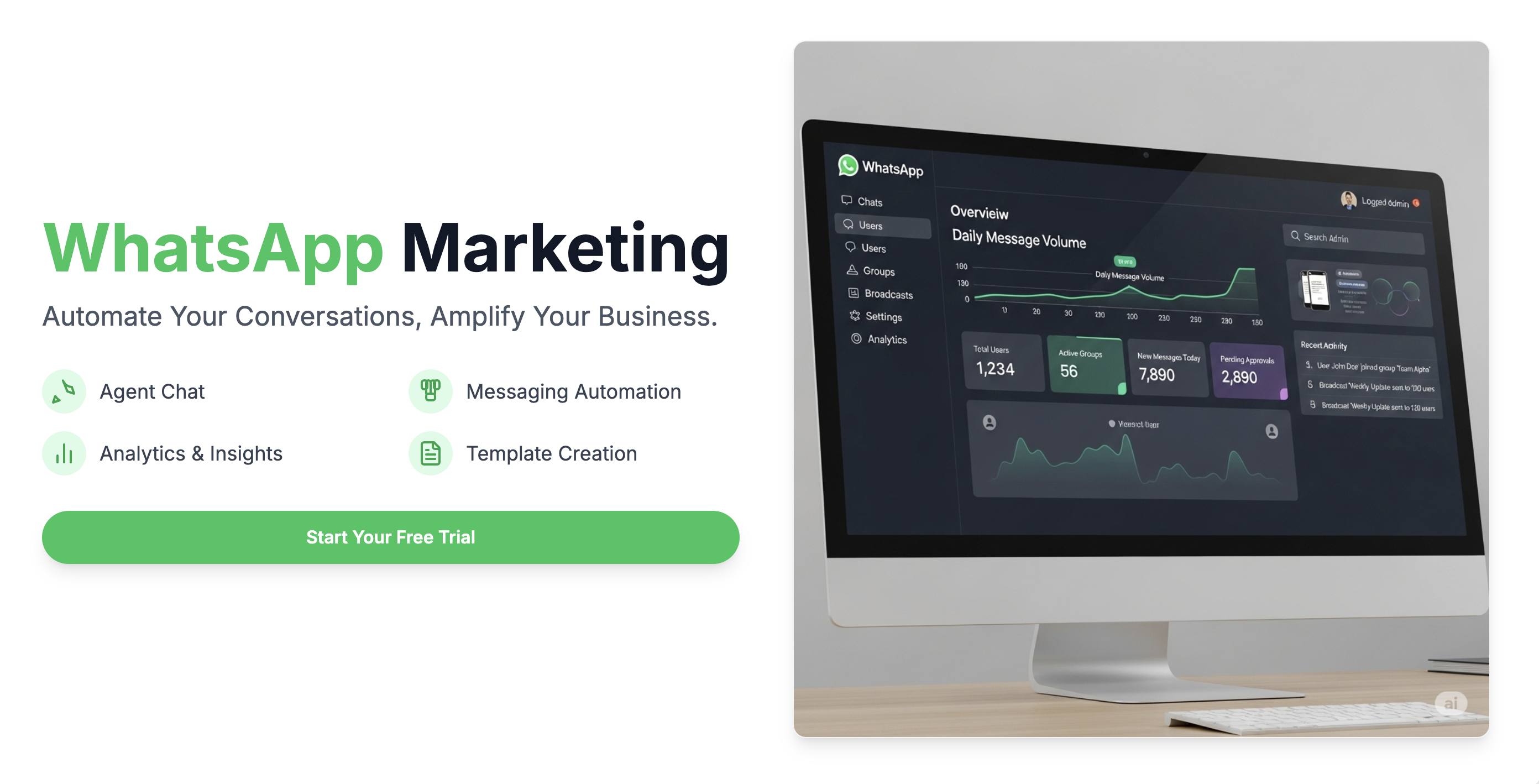 WhatsApp Ecommerce Banner